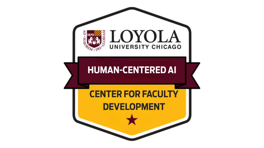 Human-centered AI digital badge